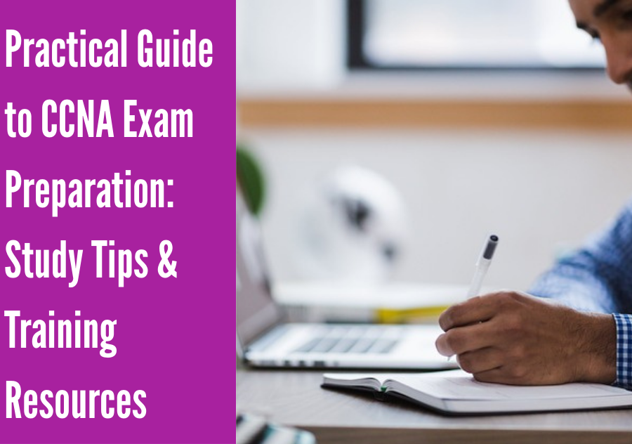 Man preparing for exam